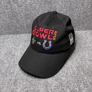 New Orleans Saints Indianapolis Colts Hat Cap Strap Back Mens Black NFL Football